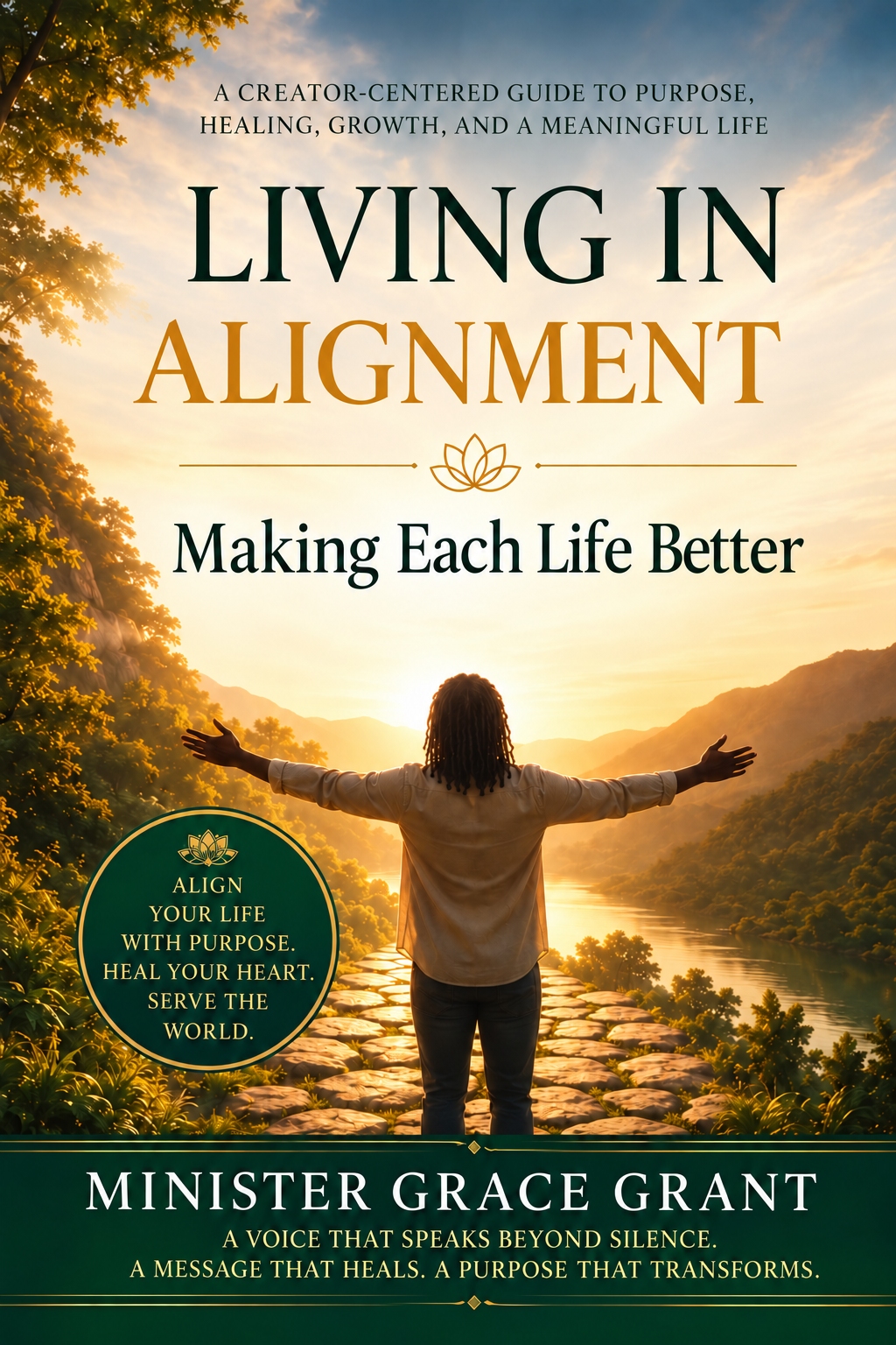 Living in Alignment by Minister Grace Grant. Making Each Life Better.